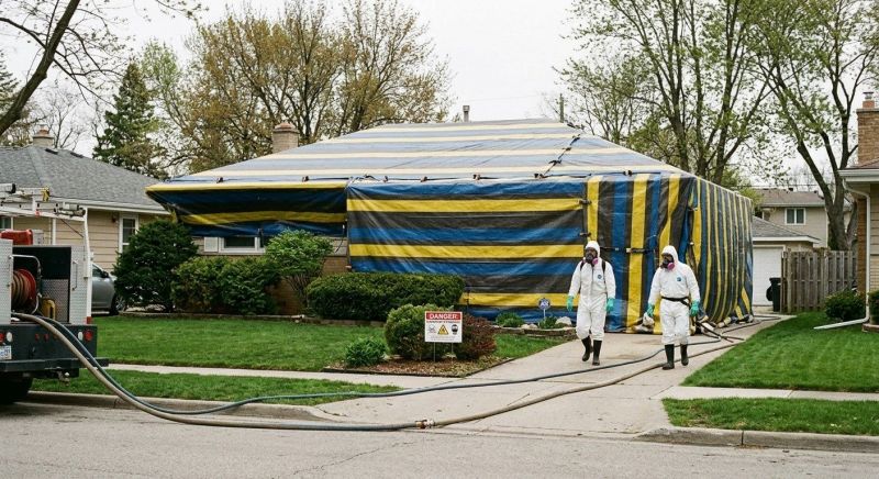 Tent Fumigation in Naperville, IL